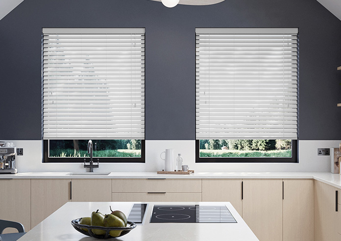 Ecowood, Cloud Grey Satin - Venetian Blind - Image 3